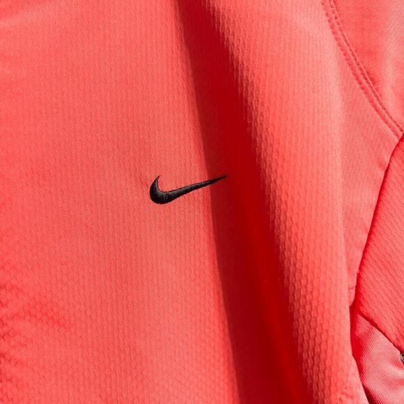 Nike Jacket Small Coral Orange Pink Full Zip Sphere Dry Active Performance - Picture 3 of 8